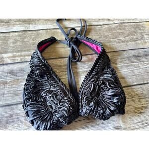 Betsey Johnson Stunning Swim Top-Small